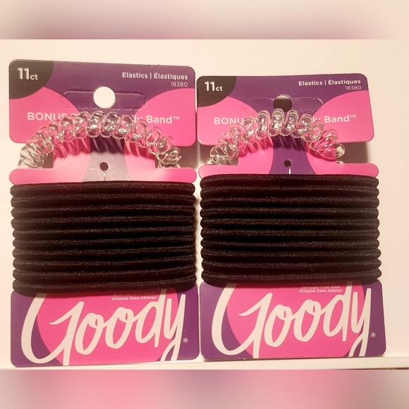Goody Accessories Nwt 2 Pkgs Ouchless Goody Hair Elastics Wbonus